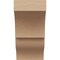 Ekena Millwork 8"W x 8"D x 16"H Wide Asheboro Rough Cedar Woodgrain TimberThane Corbel, Primed Tan CORUR08X08X16ASHRCPR - alternate 6